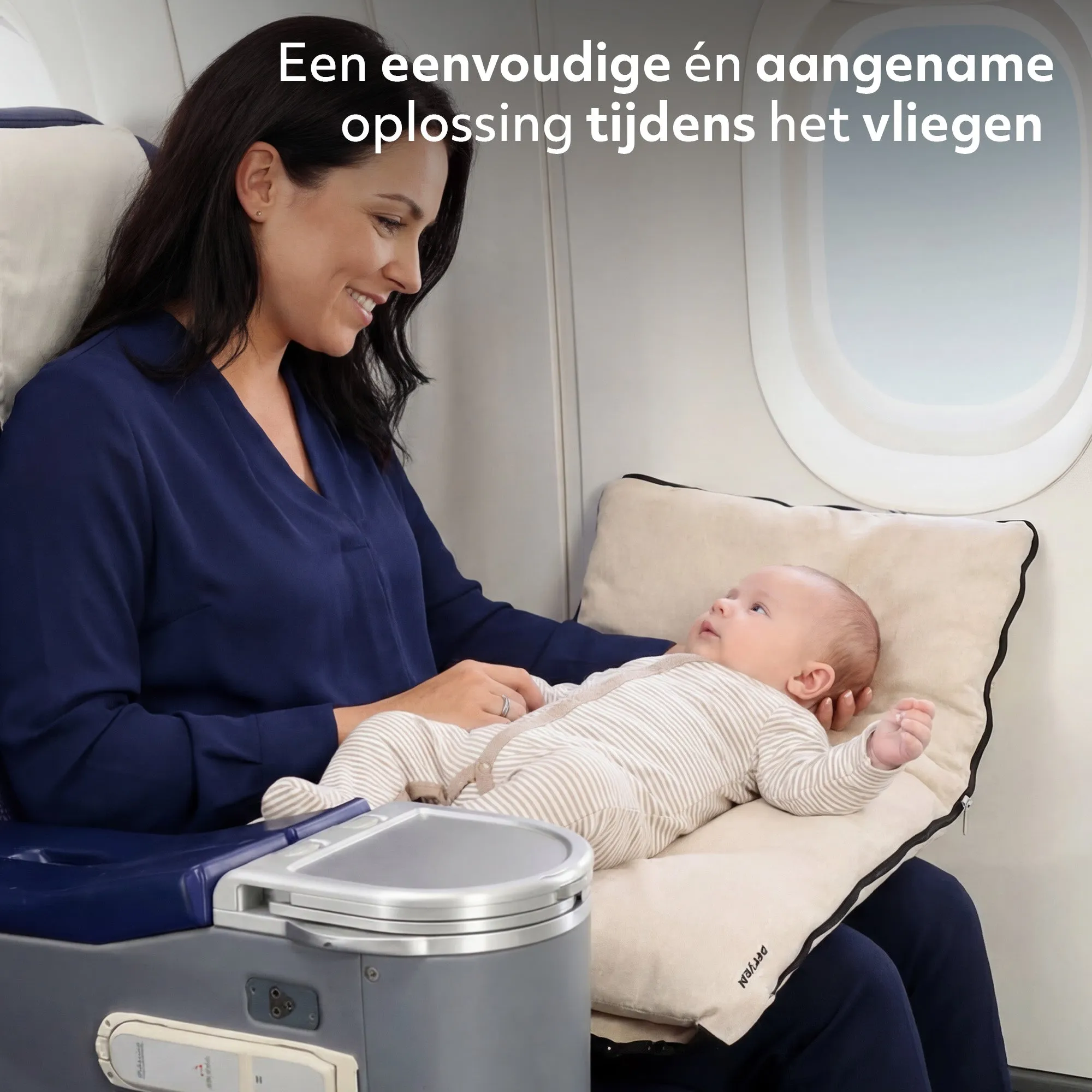 Cuna para avión AirTraveller - Crema - Image 4