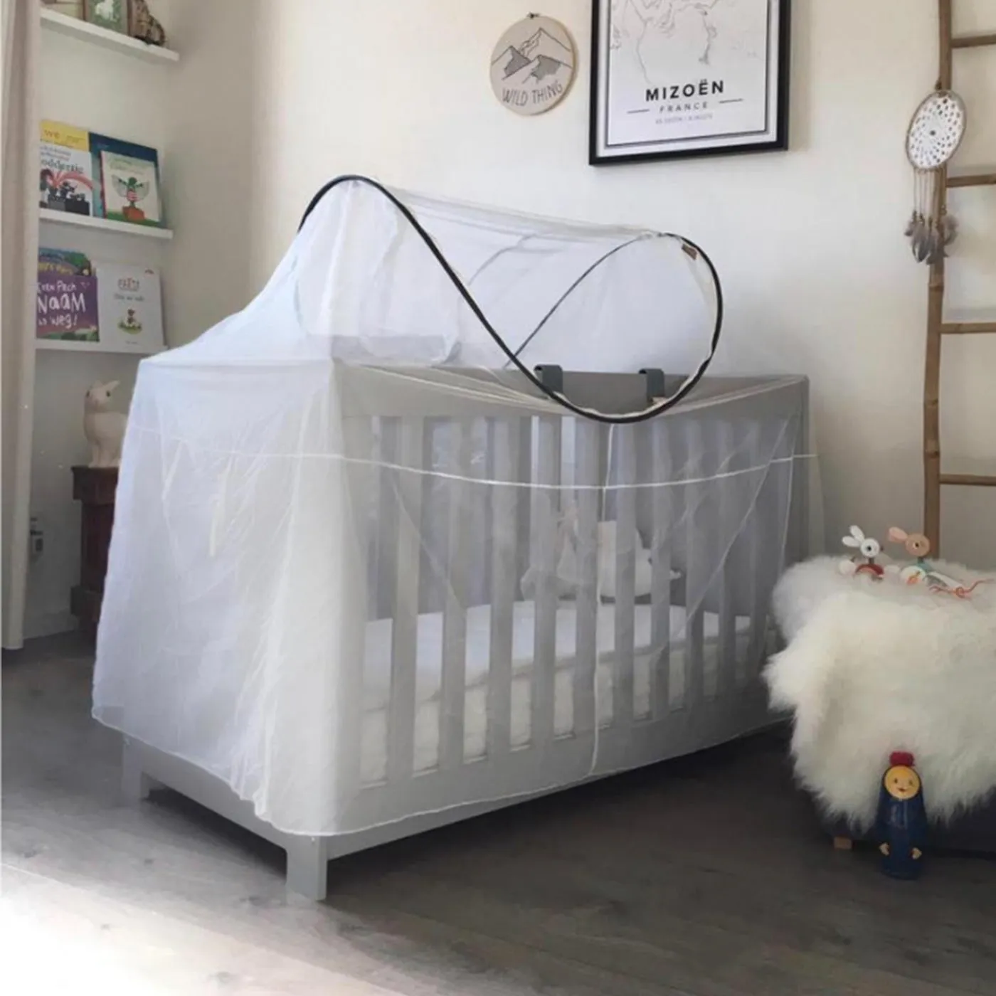 Mosquitera de lujo para cama de campaña - Mosquitera para somier - Image 4