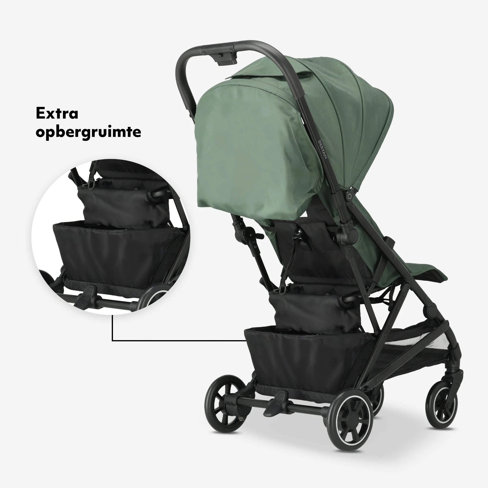 Luxe Easy² Lichtgewicht Buggy - Green - Image 11
