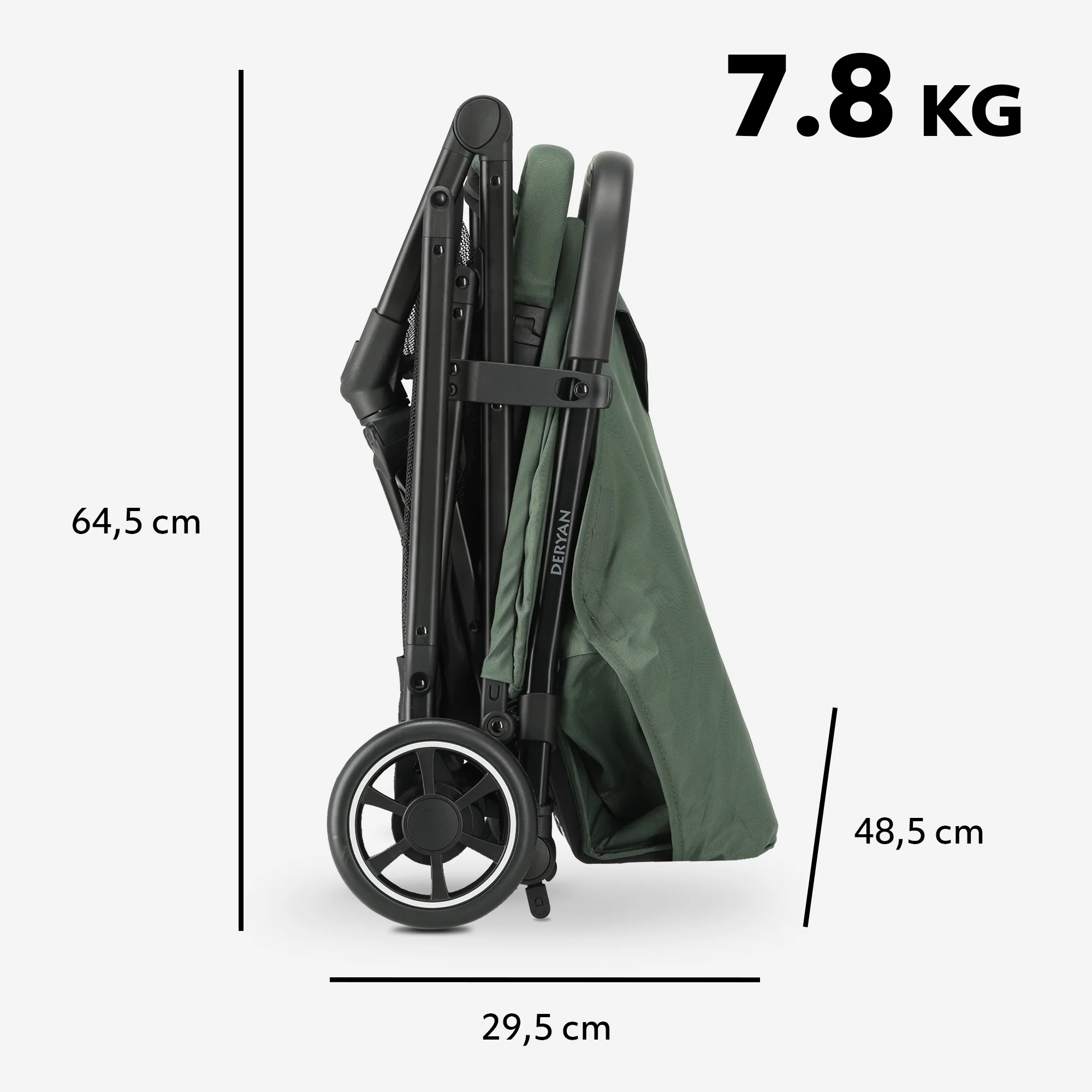 Luxe Easy² Lichtgewicht Buggy - Green - Image 5