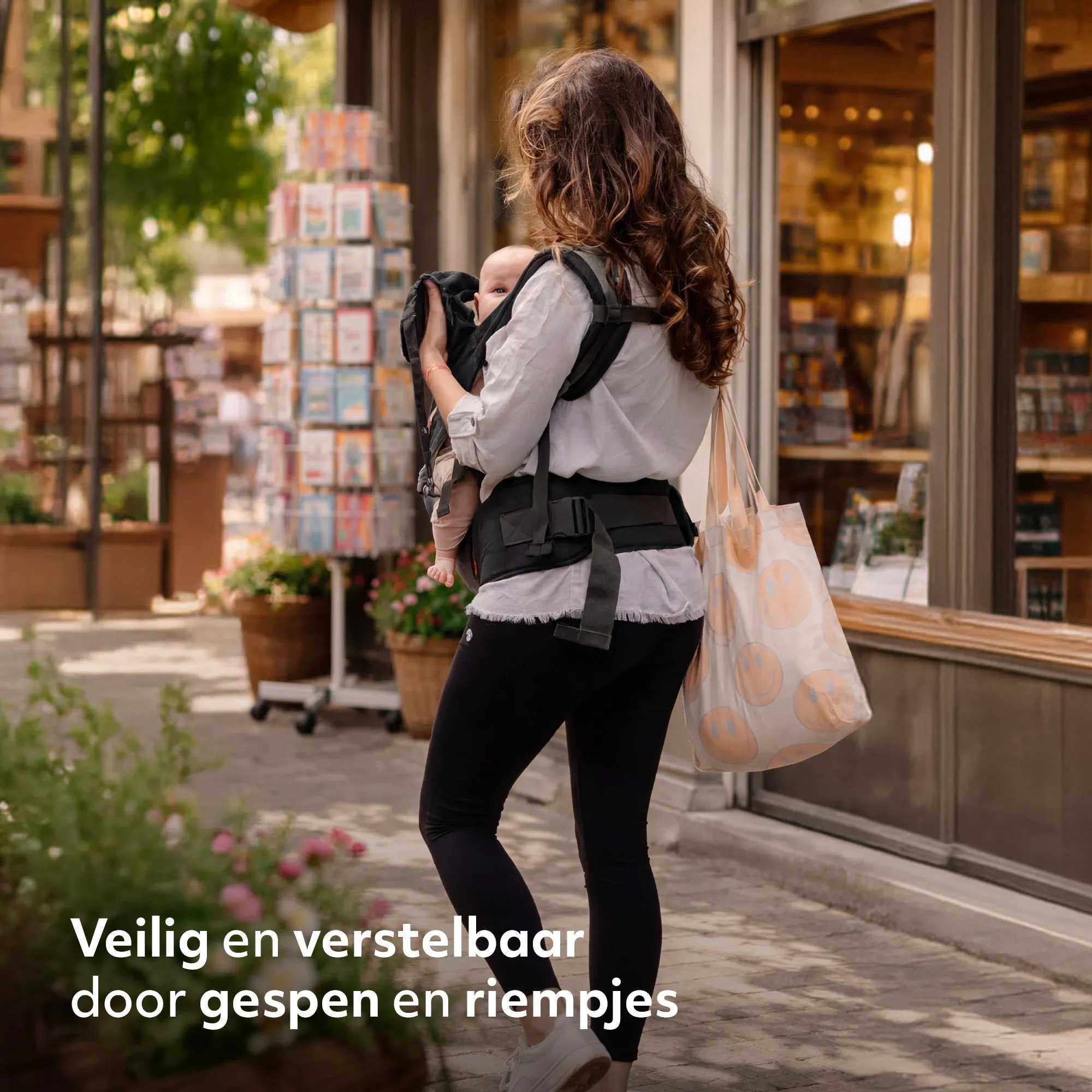 Pack Luxe Mochila Porta Bebé Negro - Image 5