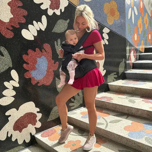 Pack Luxe Mochila Porta Bebé Negro - Image 8