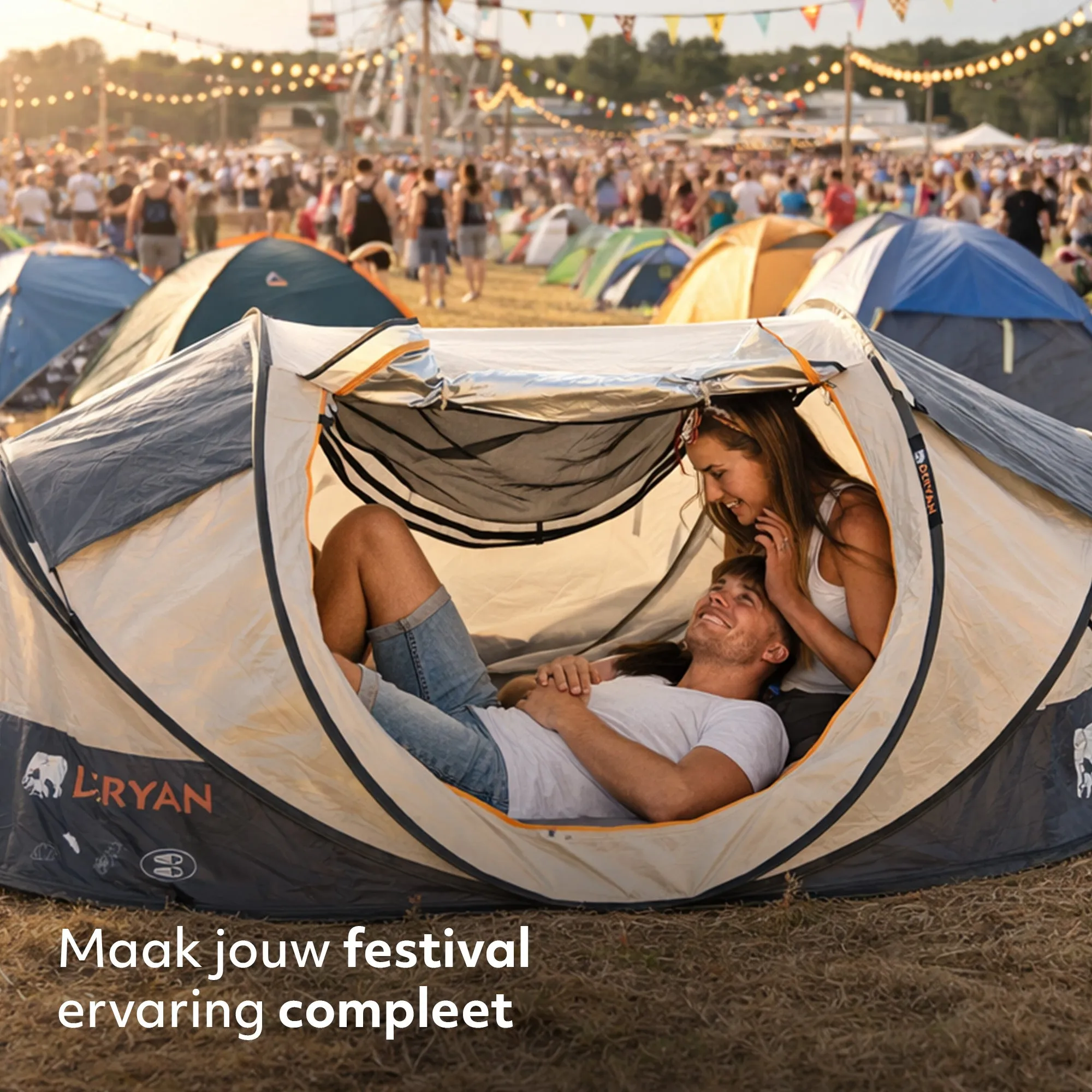 Pop Up Tent Cocoon - 2000MM columna de agua - Navy - Image 4