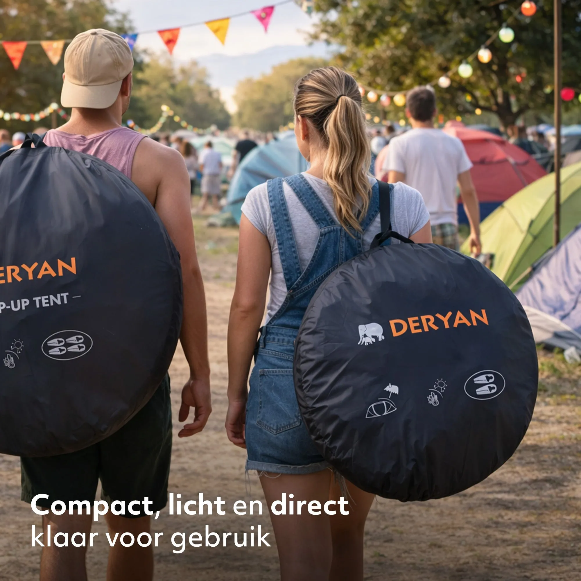 Pop Up Tent Cocoon - 2000MM columna de agua - Navy - Image 7