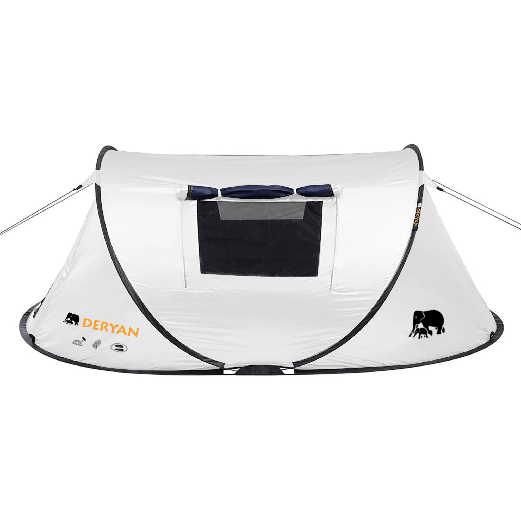 Tienda Pop Up Dome - Columna de agua de 2000MM - Crema - Image 3