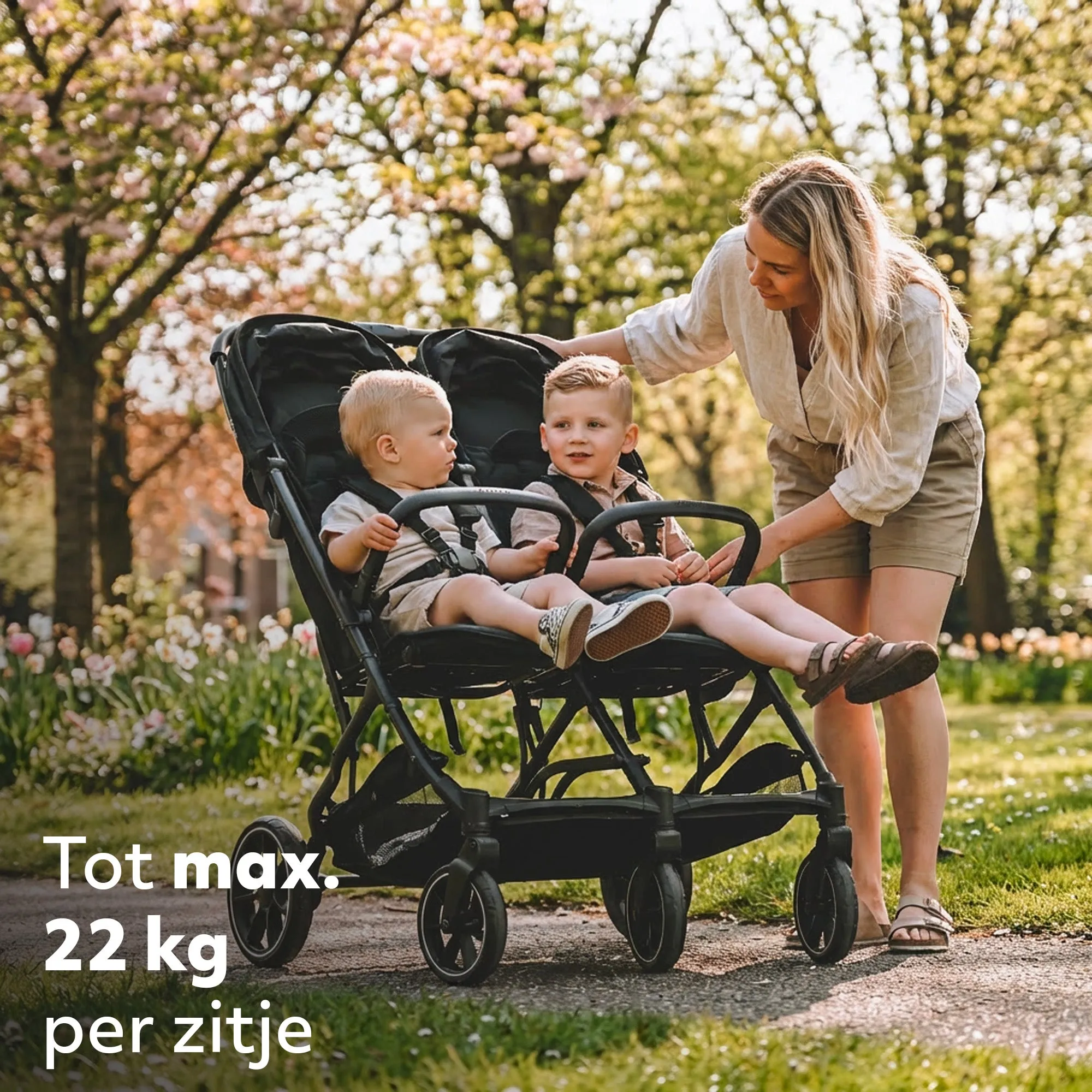 Rolo DuoBuggy X2 XL Negro - Image 3